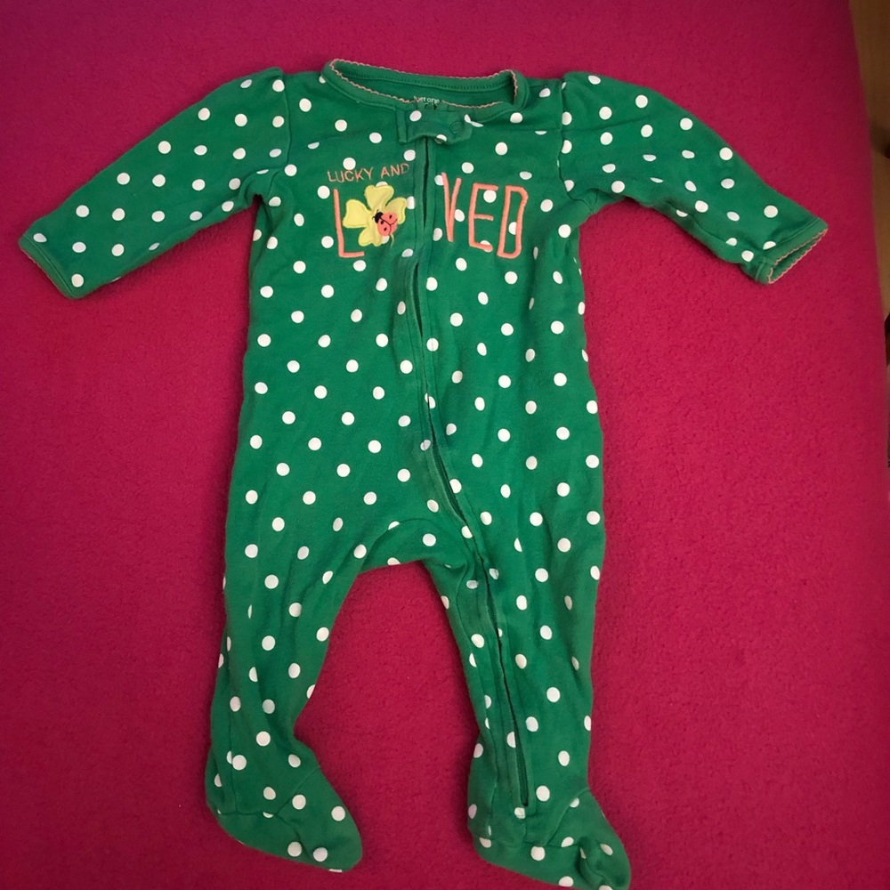 ❤️ Carter’s St. Patrick’s Day outfit